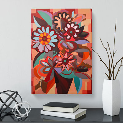 Yovchev Flowers Constructivism Vol.6 - Wrapped Canvas