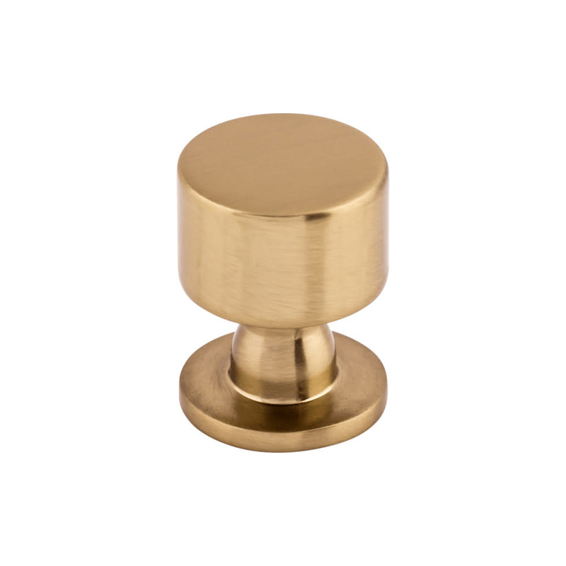 Lily Round Knob, Honey Bronze, 1 1/8" Knob Diameter