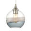 Luminaire suspendu 1 lumière de 8 po Sutter Creek - Nickel satiné-1914488140-1914488138-1914488137