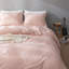  Ensemble de housse de couette respirante en microfibre lavée-1143108208-1143108199
