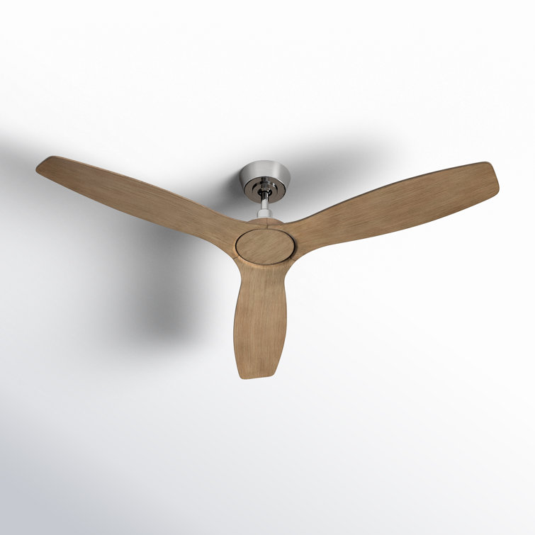 52" Willow 3 - Blade Standard Ceiling Fan with Remote Control