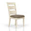 Chaise d'appoint à dossier échelle - l (ensemble de 2)-2009086221