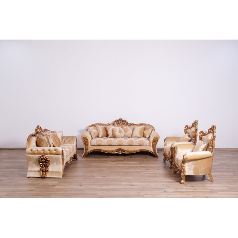 3 Pieces Emperador II Sofa Set