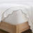 4 Pieces Queen Cotton Sheet Set,Grey+White