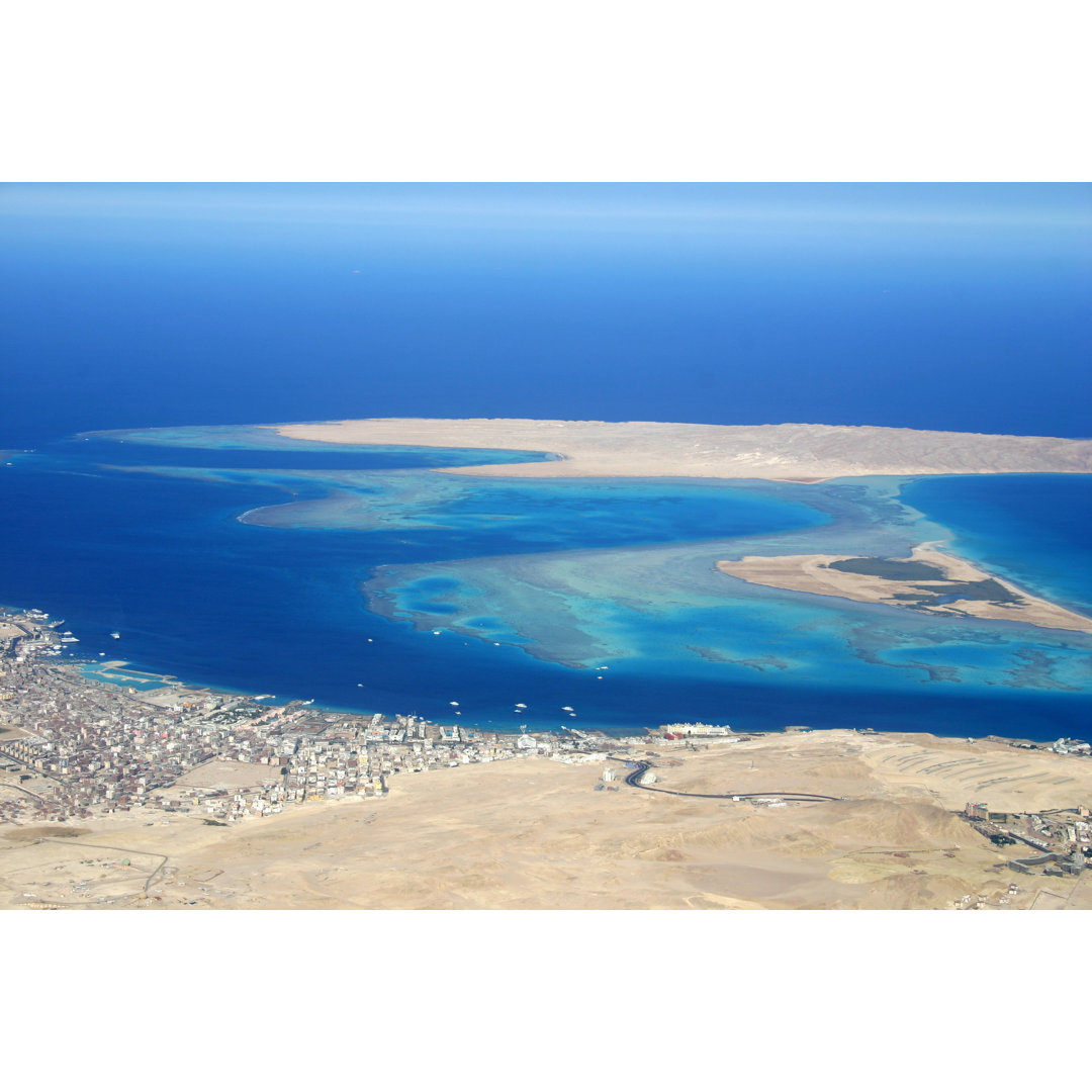 Blick auf Hurghada- Leinwandbild