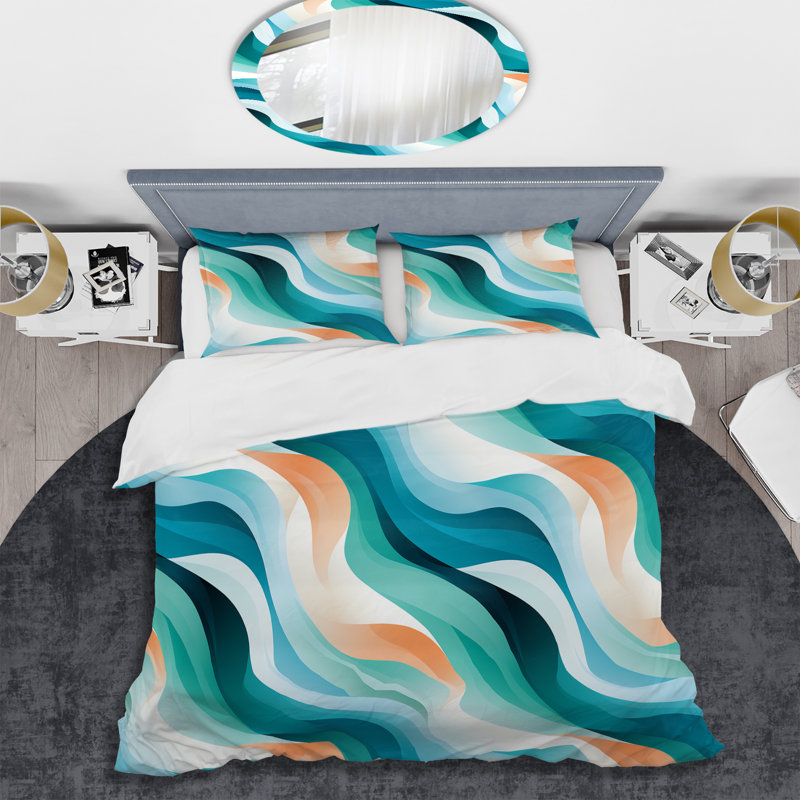 Ensemble de housse de couette Joosep, Housse de couette pour très grand lit et 2 très