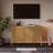Kendal Platform Reeded 54" Sideboard In Enhanced Oak-122781054