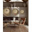 Ensemble de décoration murale ronde double couche-358558860-275530364