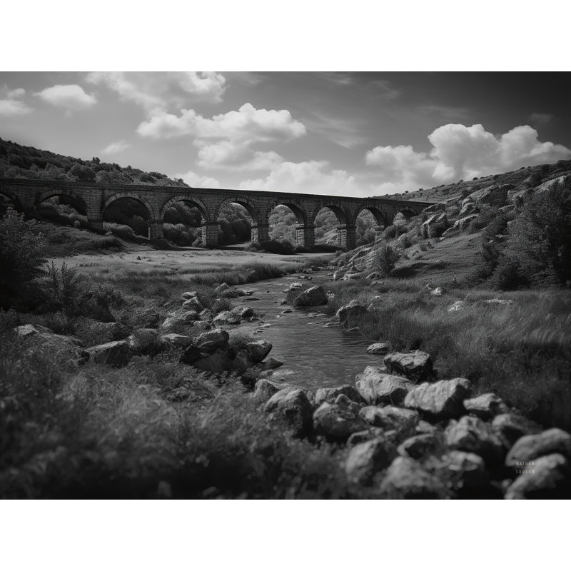 Aqueduct III par Nathan Larson, H 30 po x l 40 po