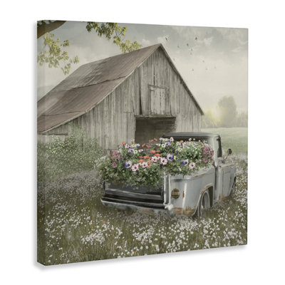 Toile de camion de fleurs «Gathering Fragrance», conception par Nan