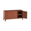 Storage Unit CARDIFF Metal Golden Brown