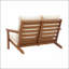 Canapé d'extérieur pour causeuse de patio, résistant aux intempéries et durable pour le confort de votre jardin toute l'année-409468410-409468412