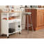 Solid Wood Top Kitchen Cart