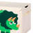 3 Sprouts Collapsible Toy Chest Storage Bin for Kids Playroom, Dinosaur