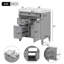 Meuble-lavabo de salle de bain moderne 30 po avec lavabo supérieur-280237436