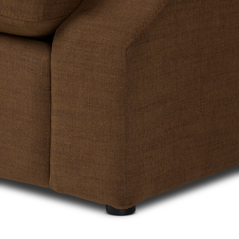 Delfino Sofa - 105"-Crypton Nomad Mushroom, Crypton Nomad Mushroom