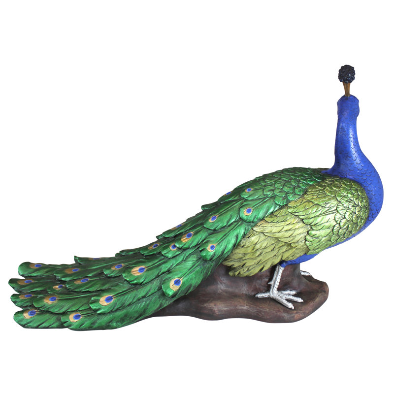 Statue Regal Peacock