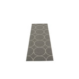 Boo Geometric Area Rug in Charcoal