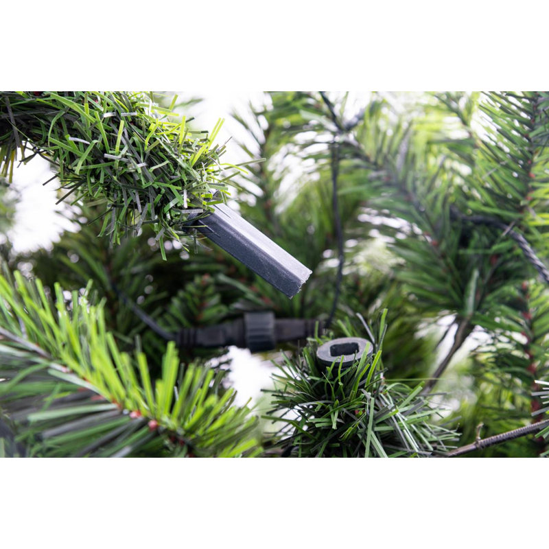 Lighted Artificial Christmas Tree, 7 ft.