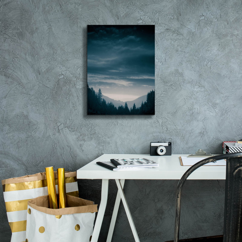 «Blue Mountains Iv» par PhotoINC Studio, H 16 po x l 12 po x P 0,75 po