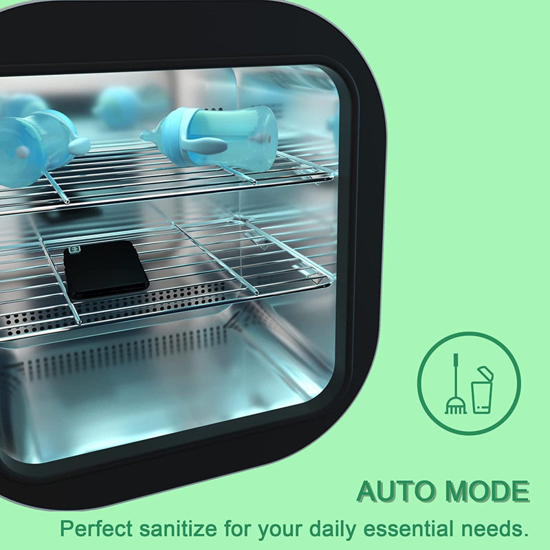 Armoire chauffante pour bouteille avec stérilisateur UV 16L