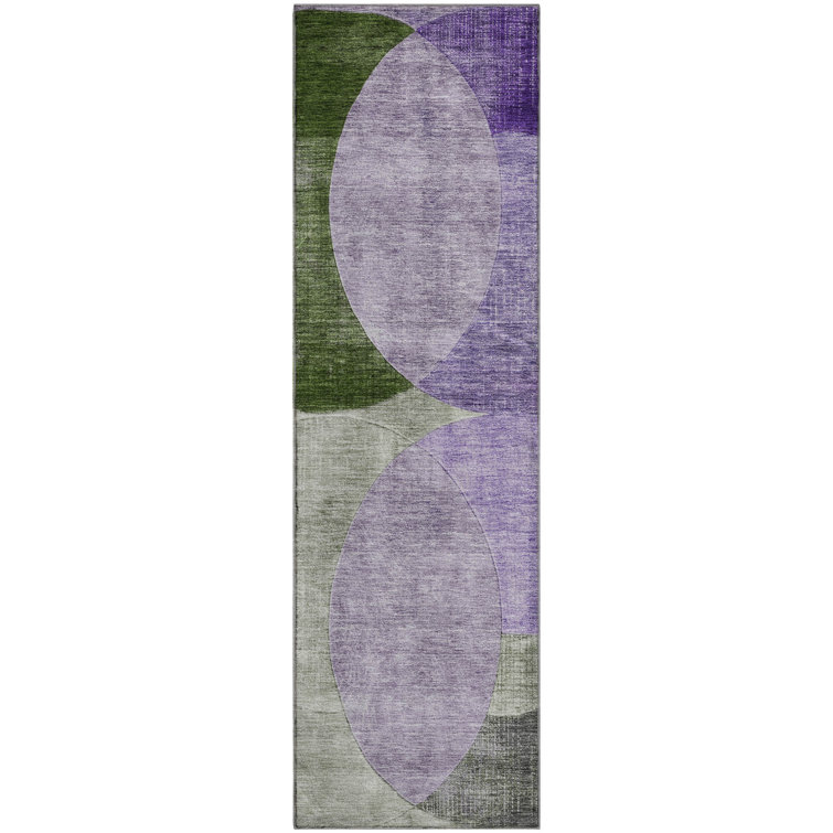 Premium Machine Washable Alves AMF1140 Geometric Rug