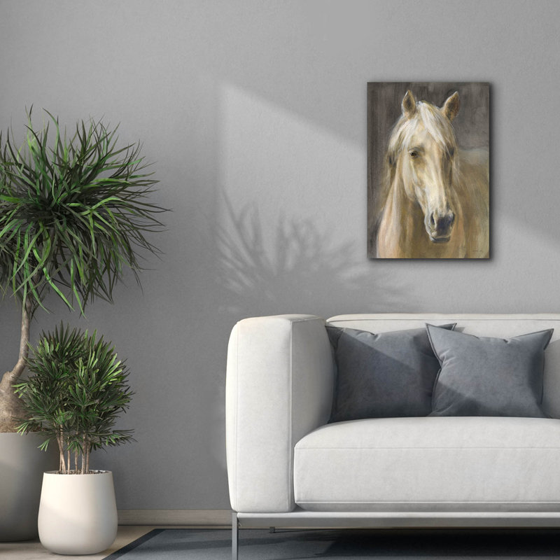  «Palomino» par Danhui Nai, art mural sur toile, H 26 po x l 18 po
