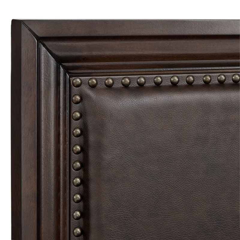 Lit tapissier standard Broseley, Brun foncé, Grand