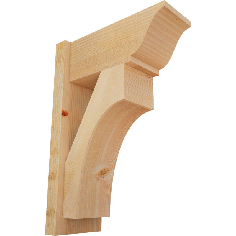 Persienne en bois Westlake, P 18 po x H 26 po, Sapin Douglas de 8 po (sciage brut)