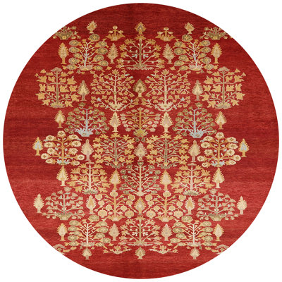 Tapis oriental rouge / jaune Mellville