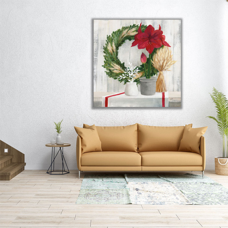 «Blooms of the Season», reproduction d'art sur toile, H 16 po x l 16 po
