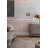 Gideon 1-Light Chrome Arched Table Lamp With Crystal Base-30103942