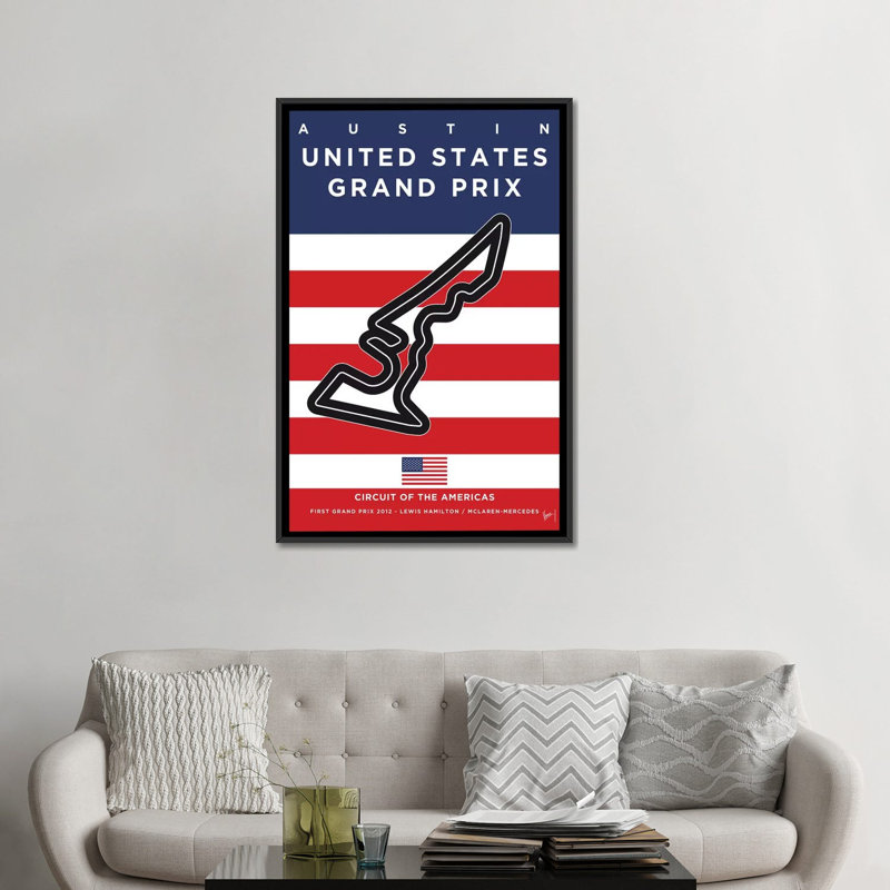 Impression sur toile, "Minimal Movie", H 26 po x l 18 po x P 1,5 po, Toile avec cadre noir, Pas de tapis