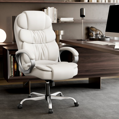 Symple Stuff Carleen Executive Chair with Headrest