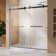 69-72" W x 76" H Double Sliding Frameless Shower Door with 5/16 in. Tempered Glass