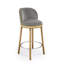 Alma Upholstered Stool with Solid Wood Frame-55964093-55964099-55964103