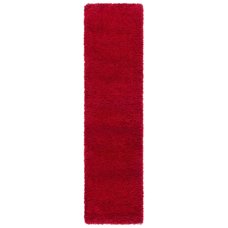Saniha Shag Performance Solid Color Rug, Runner 2' x 8'