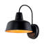 Granthem Matte Black 18.2cm H Outdoor Wall Lantern
