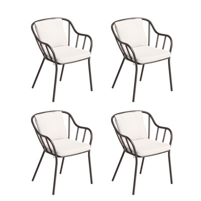Chaise de patio avec coussin Malti