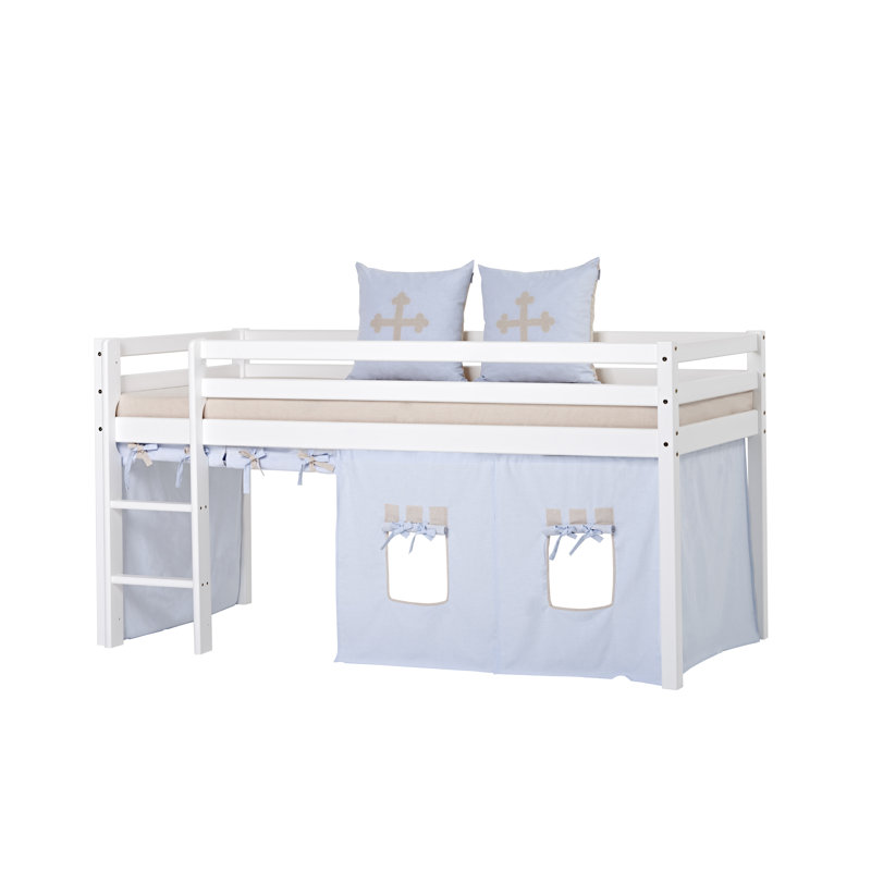 Basic Mid Sleepers, White, European Single (90 x 200cm)