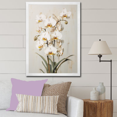 Orchidées beiges tranquillité IV