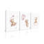 3 Piece Wrapped Canvas Wall Art