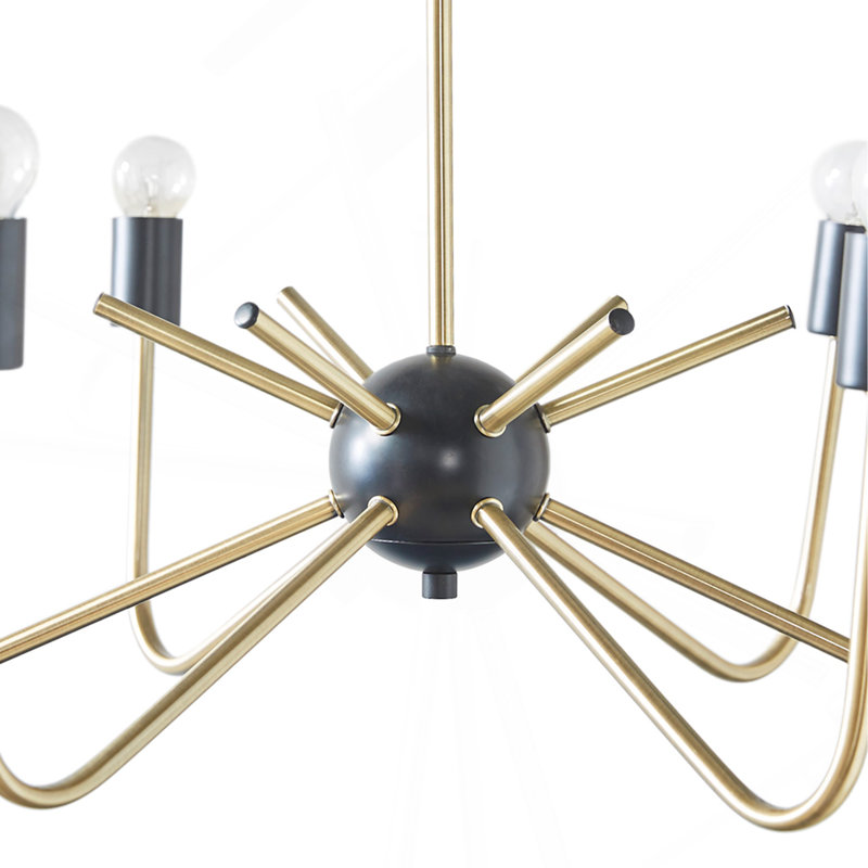 Lustre en métal 6 lumières