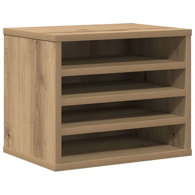 Manufactured Wood Desk Organiser, Artisan Oak