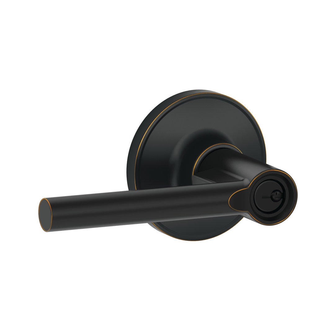 J Series Broadway Lever Keyed Entry Lock Schlage 