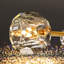 Lustre spoutnik moderne à 18 lumières avec abat-jour cristal K9 Titus-993192270