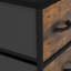 Borough Wharf 5-Drawer Brown Chest of Drawers 100Cm W 