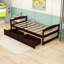 Kristle Twin 2 Drawers Wood Platform Bed-1827577288