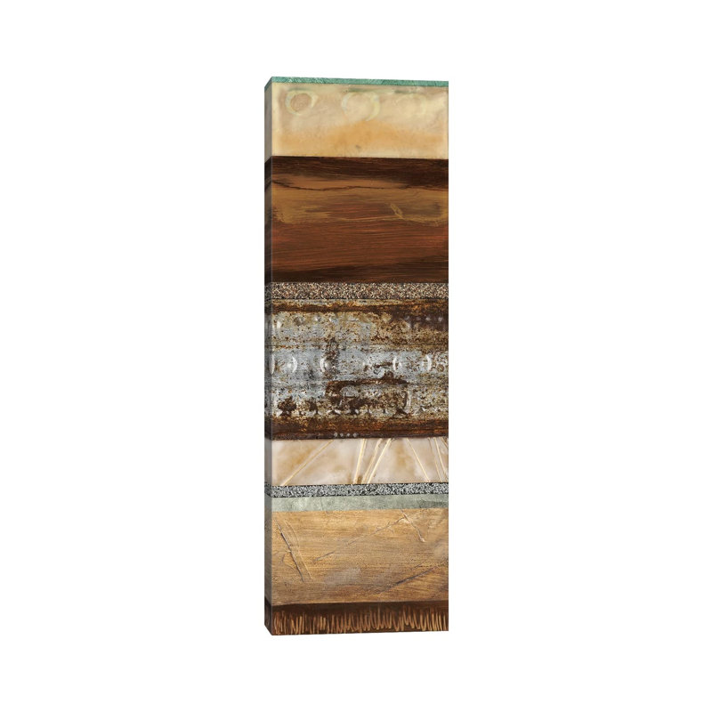 Earthware II by Laurie Fields - Wrapped Canvas Panoramic Gallery-Wrapped Canvas Giclée, 30.48 cm H x 91.44 cm W x 1.91 cm D