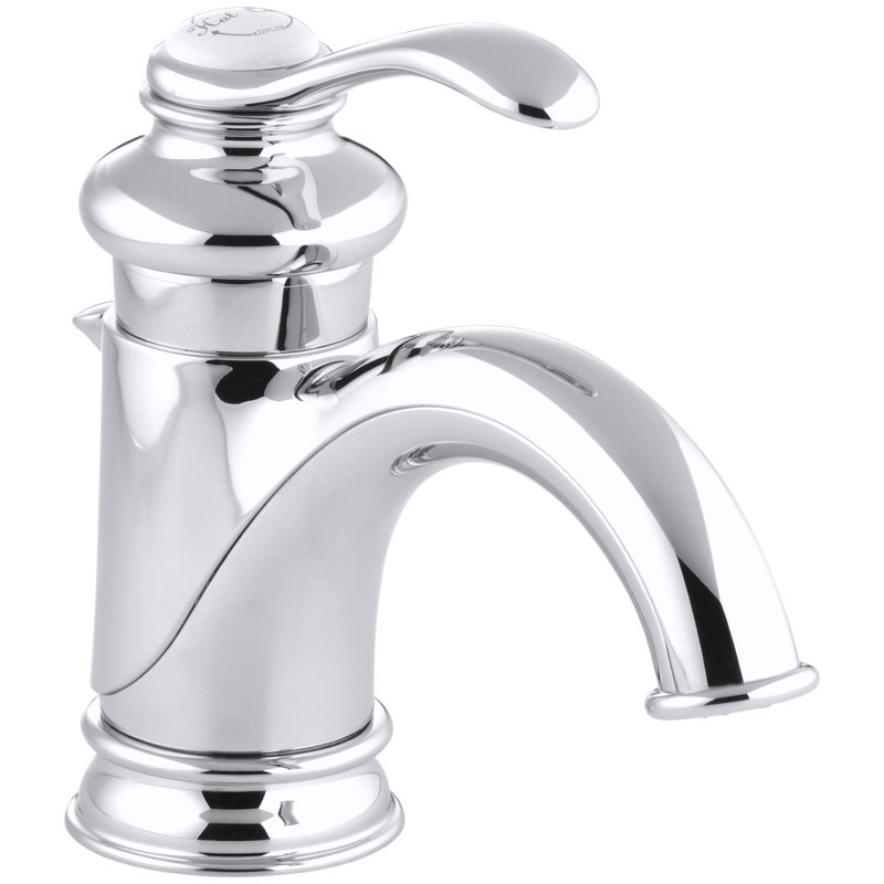 Robinet pour salle de bain Fairfax, Chrome poli, Applique incluse : Non